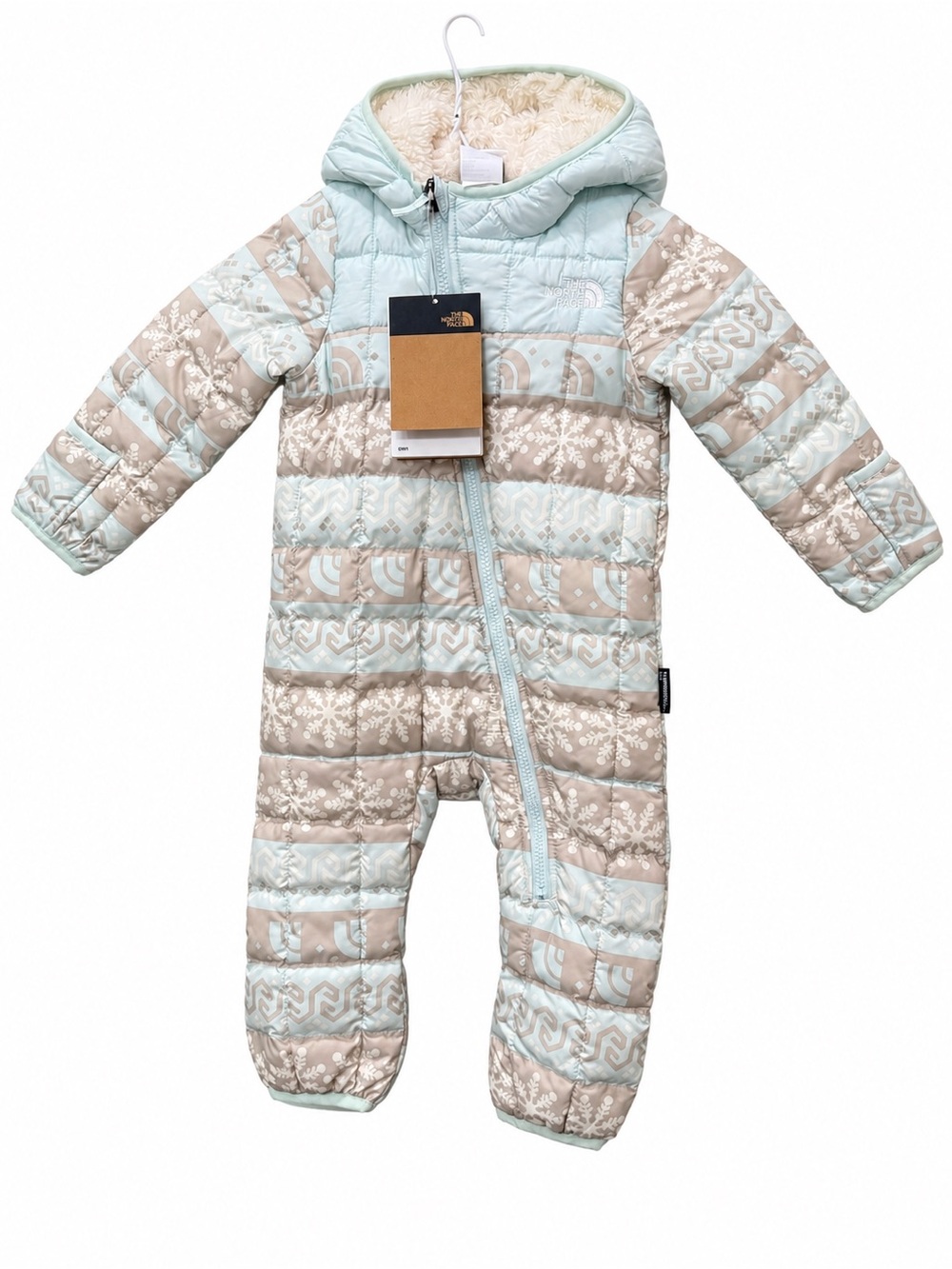 The North Face ThermoBall Eco Baby Bunting Snowsuit 6–12M With Tags